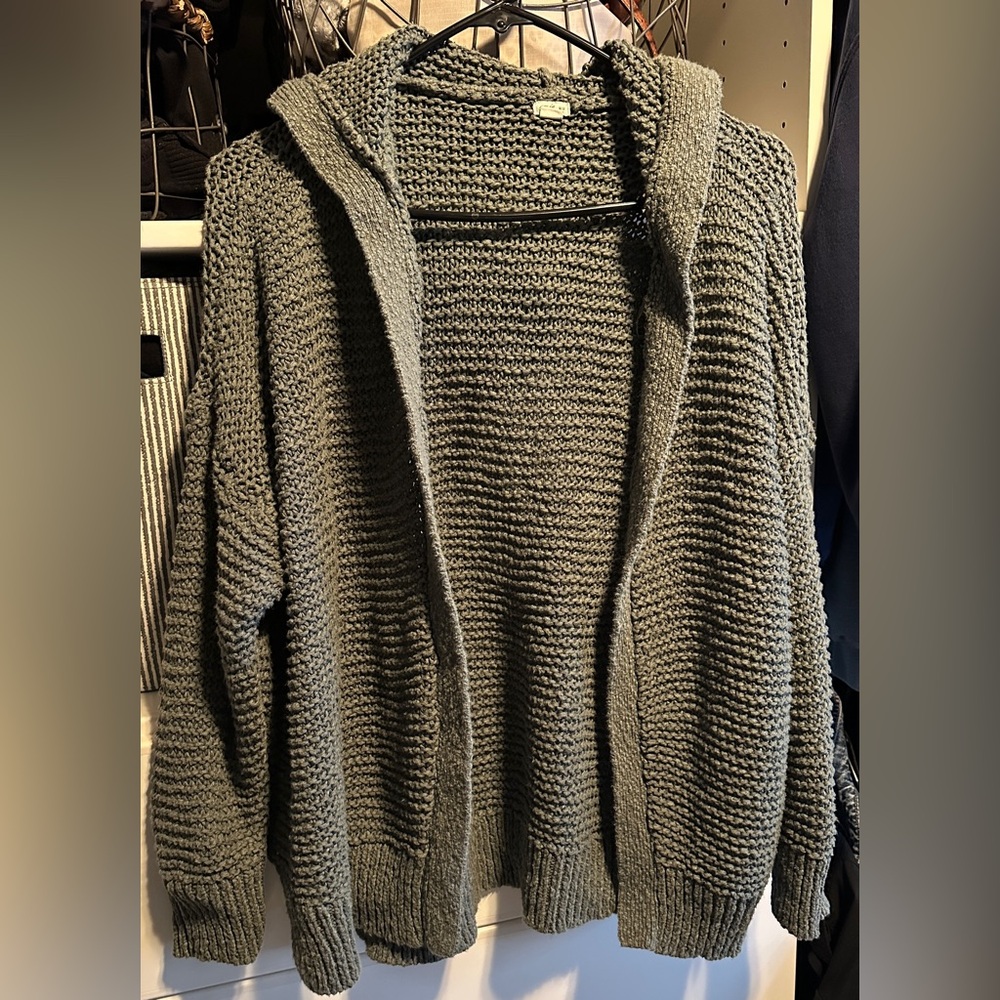 Aerie Textured Knit Cardigan